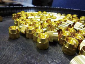 Brass screw stress relieving